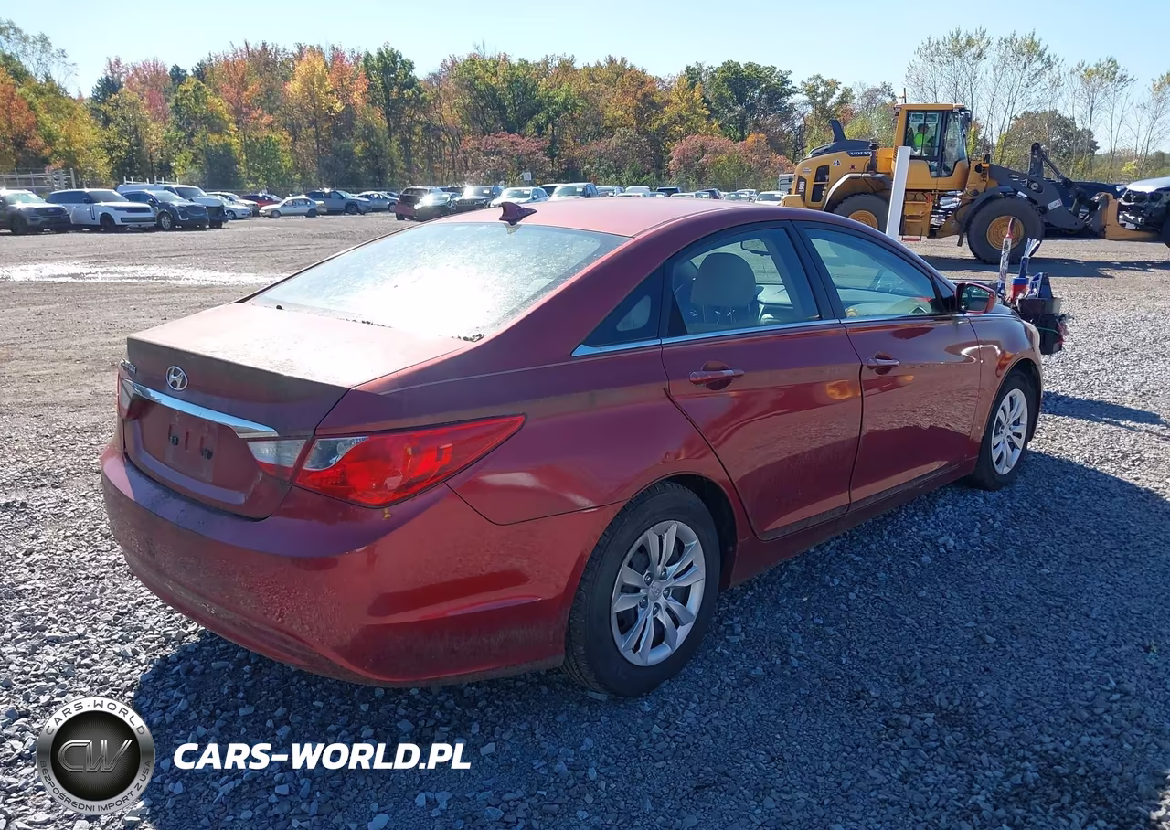2012 Hyundai Sonata Gls VIN:5NPEB4AC7CH386018 - 6