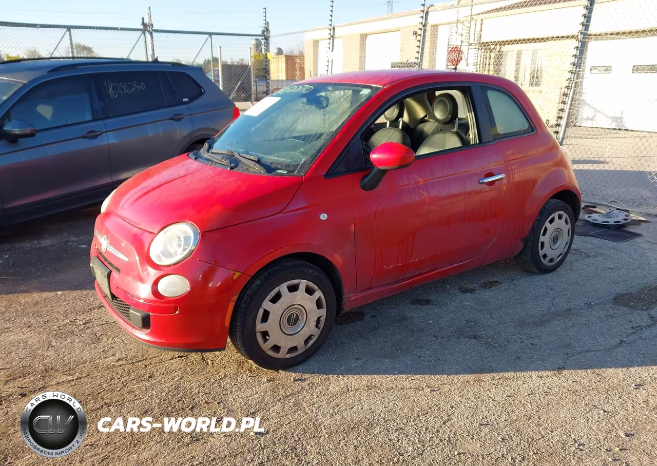 2016 Fiat 500 Pop VIN:3C3CFFAR6GT184468 - 2
