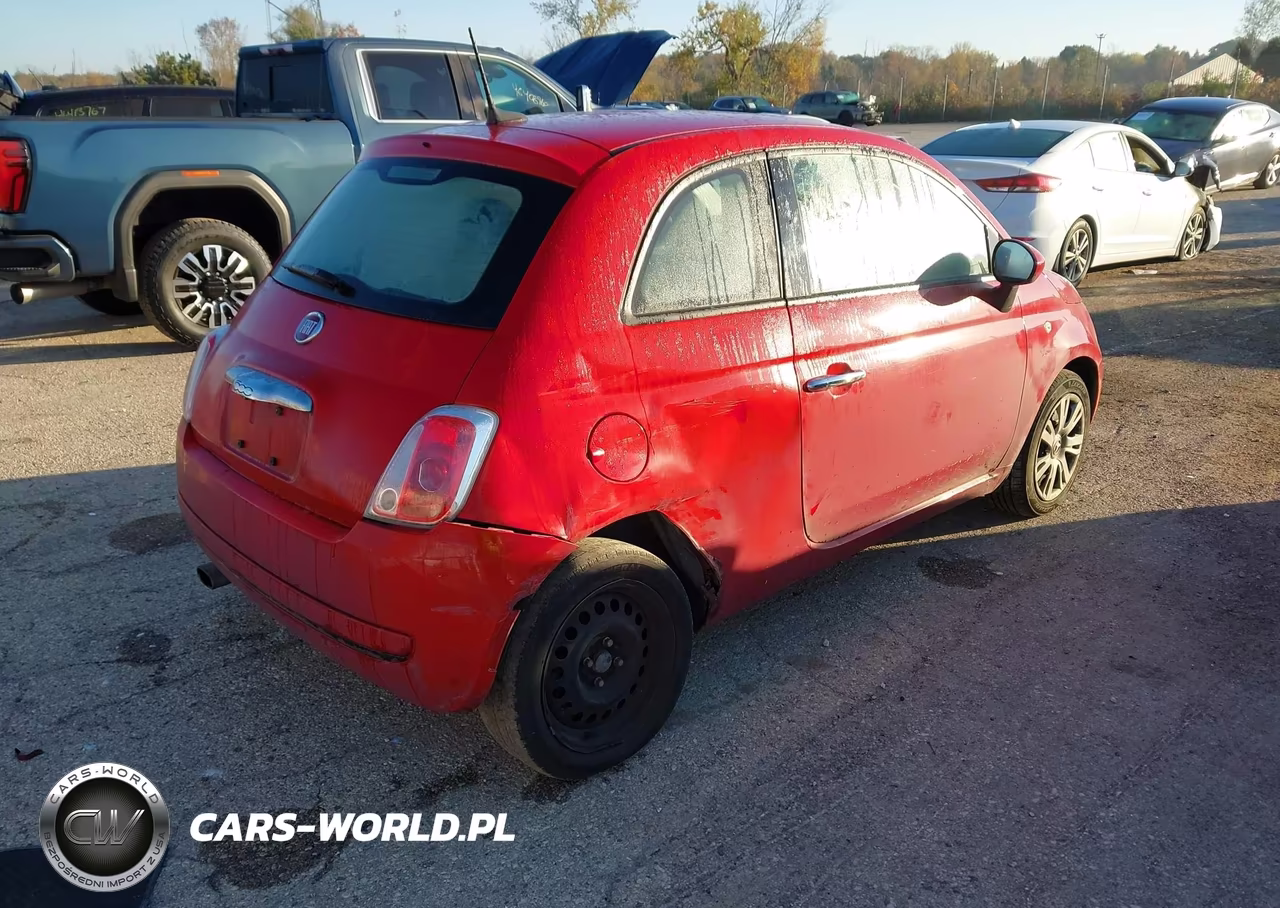 2016 Fiat 500 Pop VIN:3C3CFFAR6GT184468 - 4