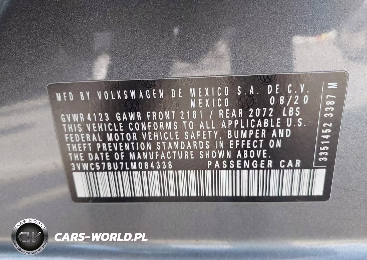 2020 Volkswagen Jetta 1.4T R-Line-1.4T S-1.4T Se VIN:3VWC57BU7LM084338 - 9