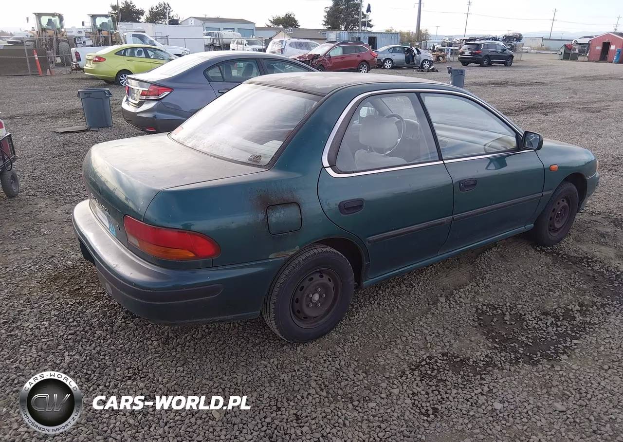 1993 Subaru Impreza L Plus VIN:JF1GC2443PK501967 - 4