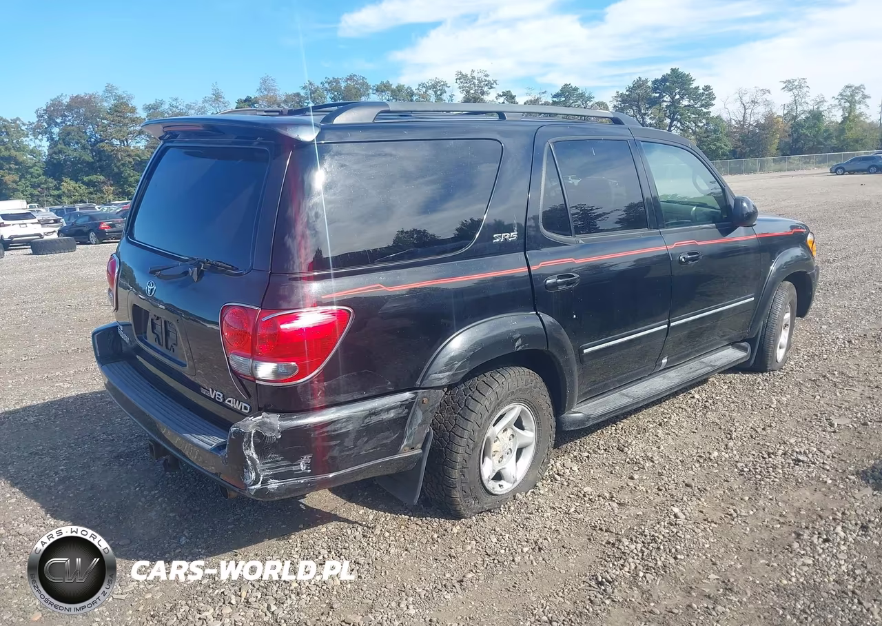 2005 Toyota Sequoia Sr5 V8 VIN:5TDBT44AX5S234841 - 4