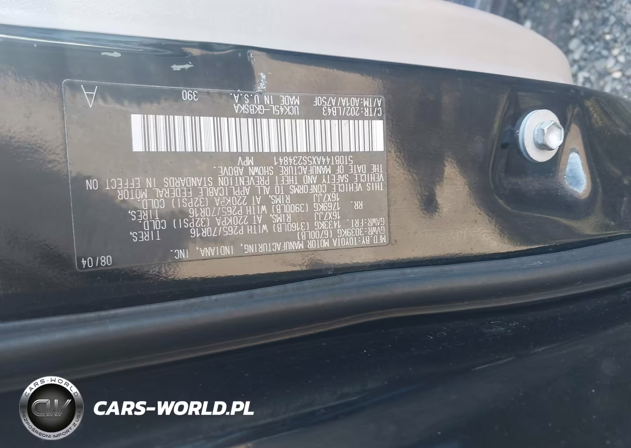 2005 Toyota Sequoia Sr5 V8 VIN:5TDBT44AX5S234841 - 9