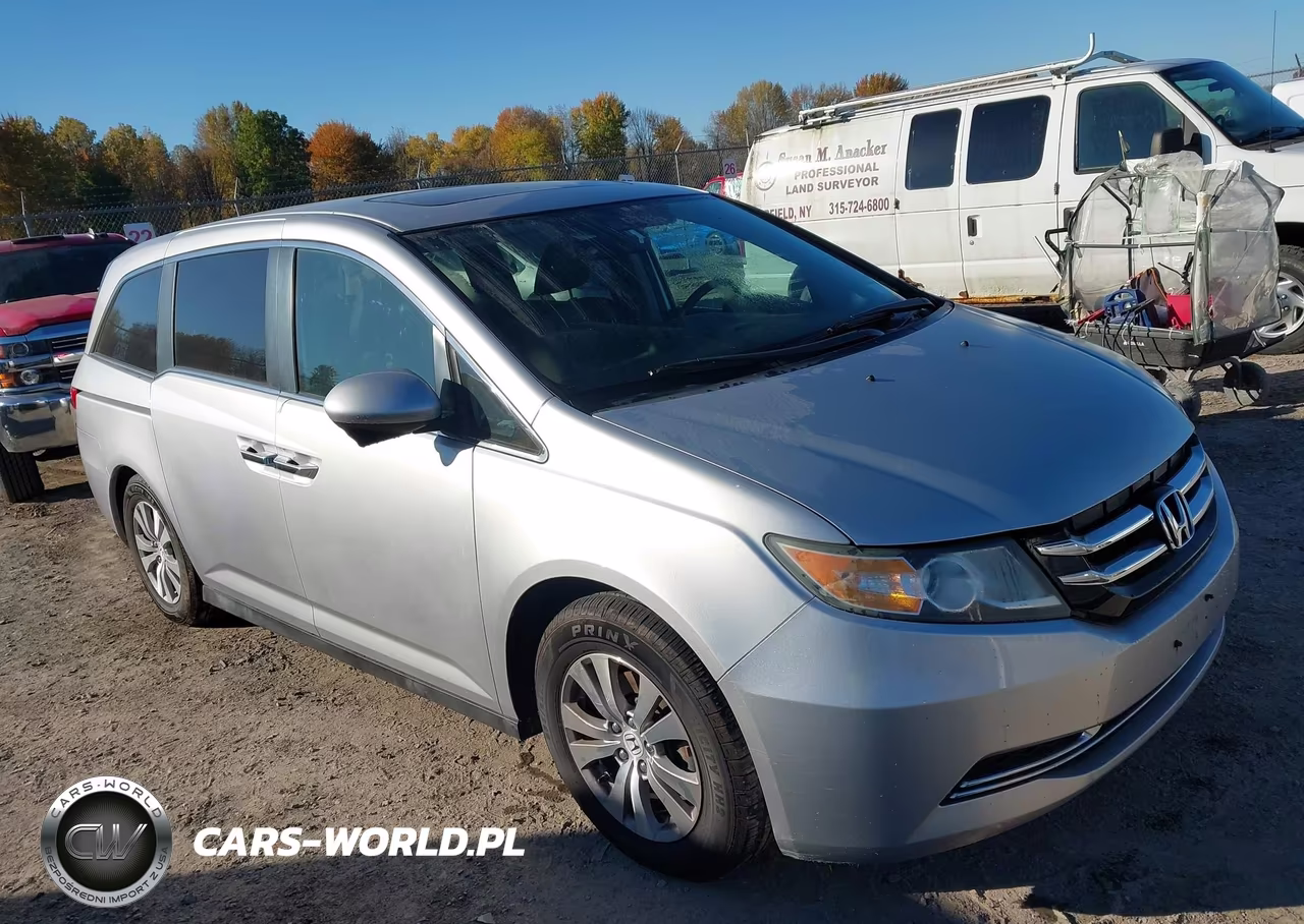 2014 Honda Odyssey Ex-L VIN:5FNRL5H60EB048563 - 1