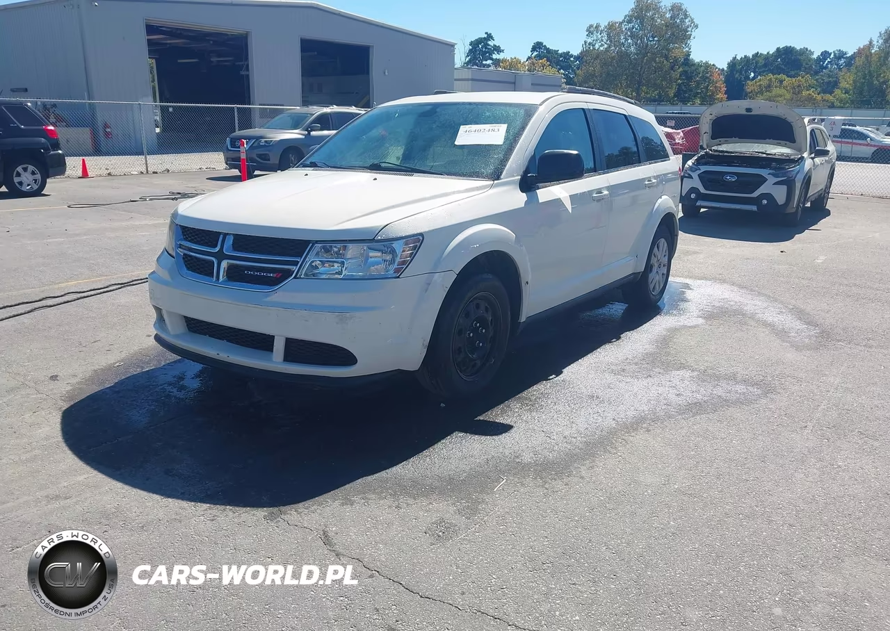 2018 Dodge Journey Se VIN:3C4PDCAB3JT447933 - 2