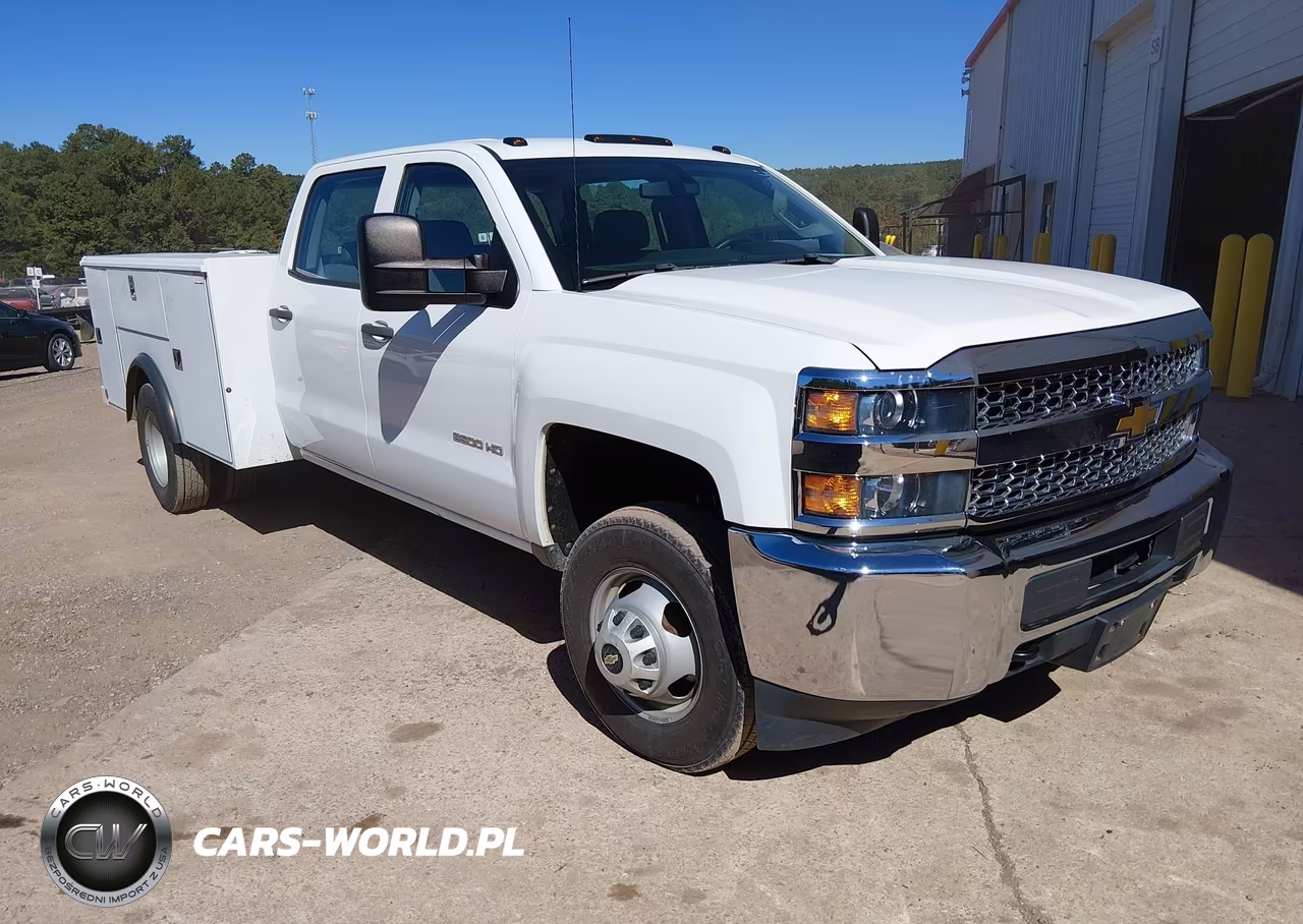 2019 Chevrolet Silverado 3500Hd Chassis Wt VIN:1GB4CVCG4KF180344 - 1