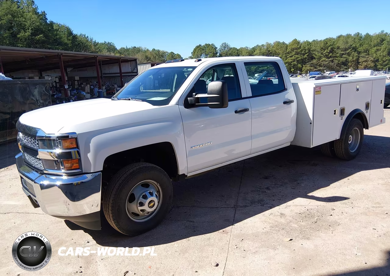 2019 Chevrolet Silverado 3500Hd Chassis Wt VIN:1GB4CVCG4KF180344 - 2