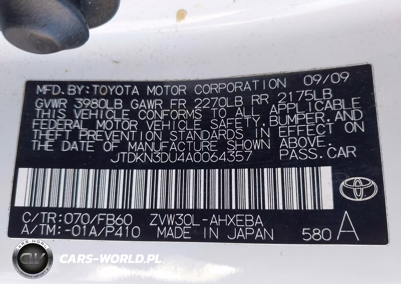 2010 Toyota Prius Ii VIN:JTDKN3DU4A0064357 - 9