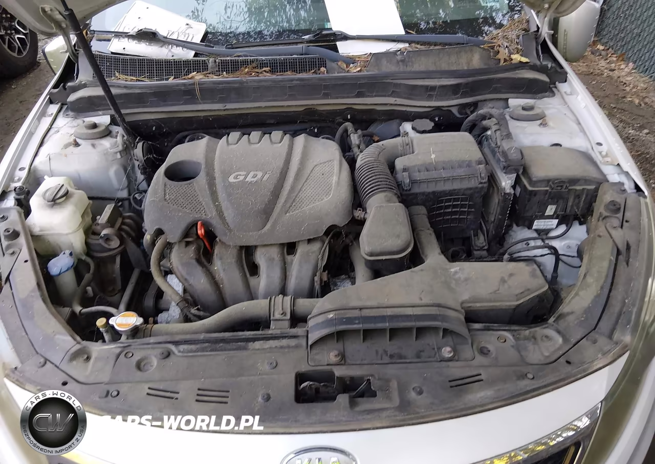 2012 Kia Optima Lx VIN:5XXGM4A78CG056163 - 10