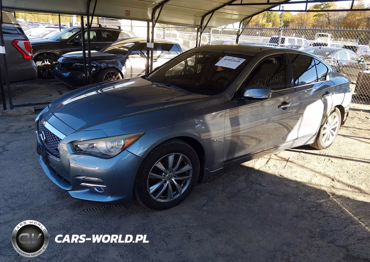 2014 Infiniti Q50 Premium VIN:JN1BV7ARXEM687409 - 2