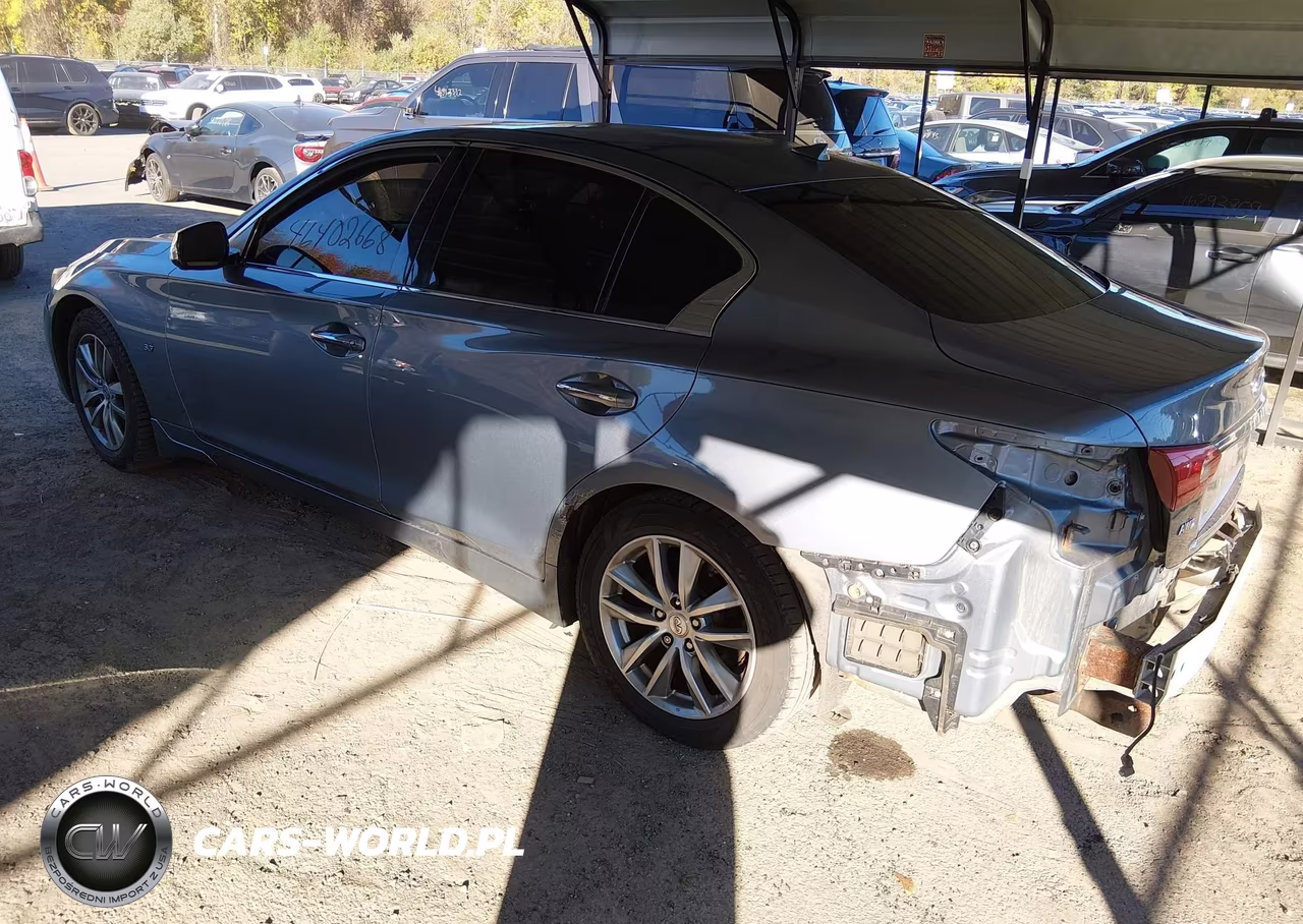 2014 Infiniti Q50 Premium VIN:JN1BV7ARXEM687409 - 3