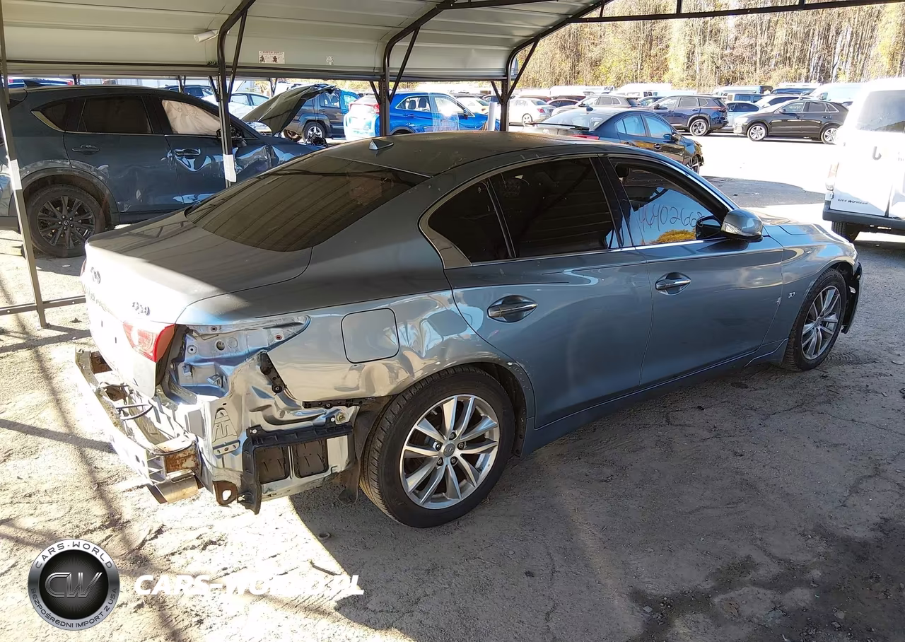 2014 Infiniti Q50 Premium VIN:JN1BV7ARXEM687409 - 4