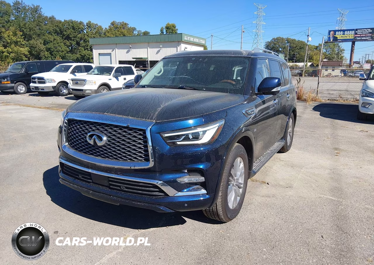 2019 Infiniti Qx80 Luxe VIN:JN8AZ2NE4K9235658 - 2