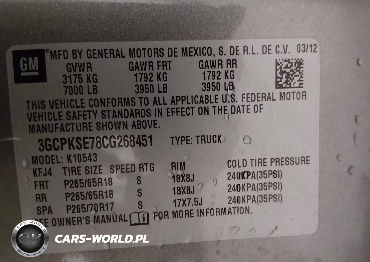 2012 Chevrolet Silverado 1500 Lt VIN:3GCPKSE78CG268451 - 9