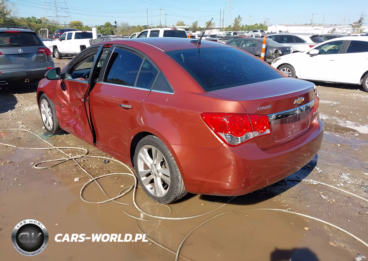 2012 Chevrolet Cruze Ltz VIN:1G1PH5SC6C7346019 - 3