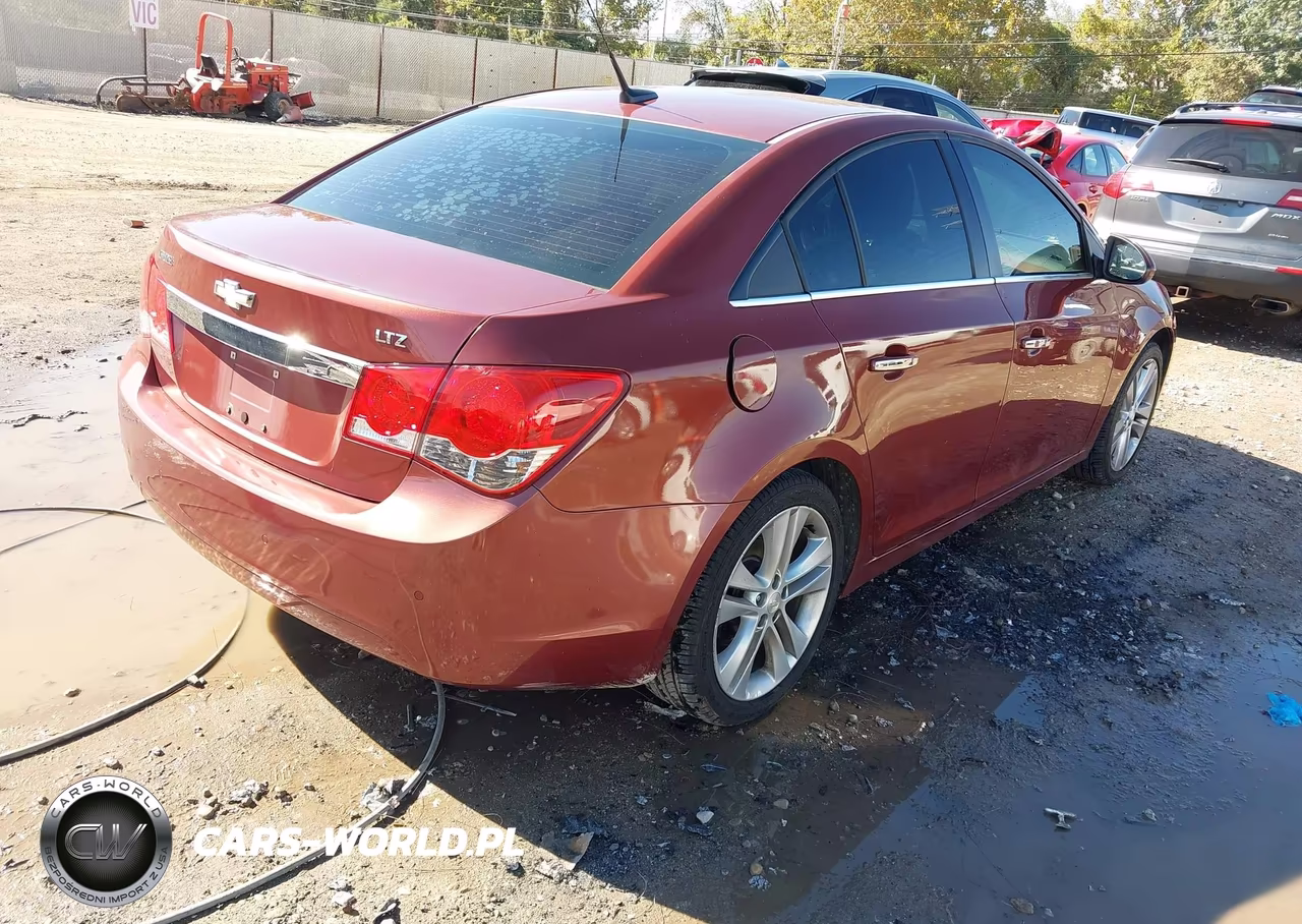 2012 Chevrolet Cruze Ltz VIN:1G1PH5SC6C7346019 - 4