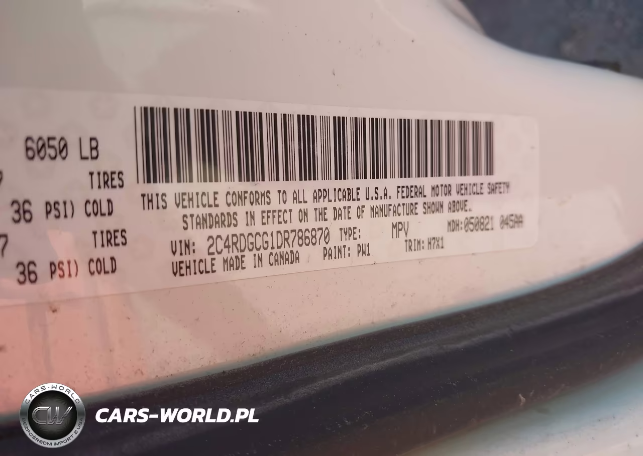 2013 DODGE GRAND CARAVAN SXT VIN:2C4RDGCG1DR786870 - 9