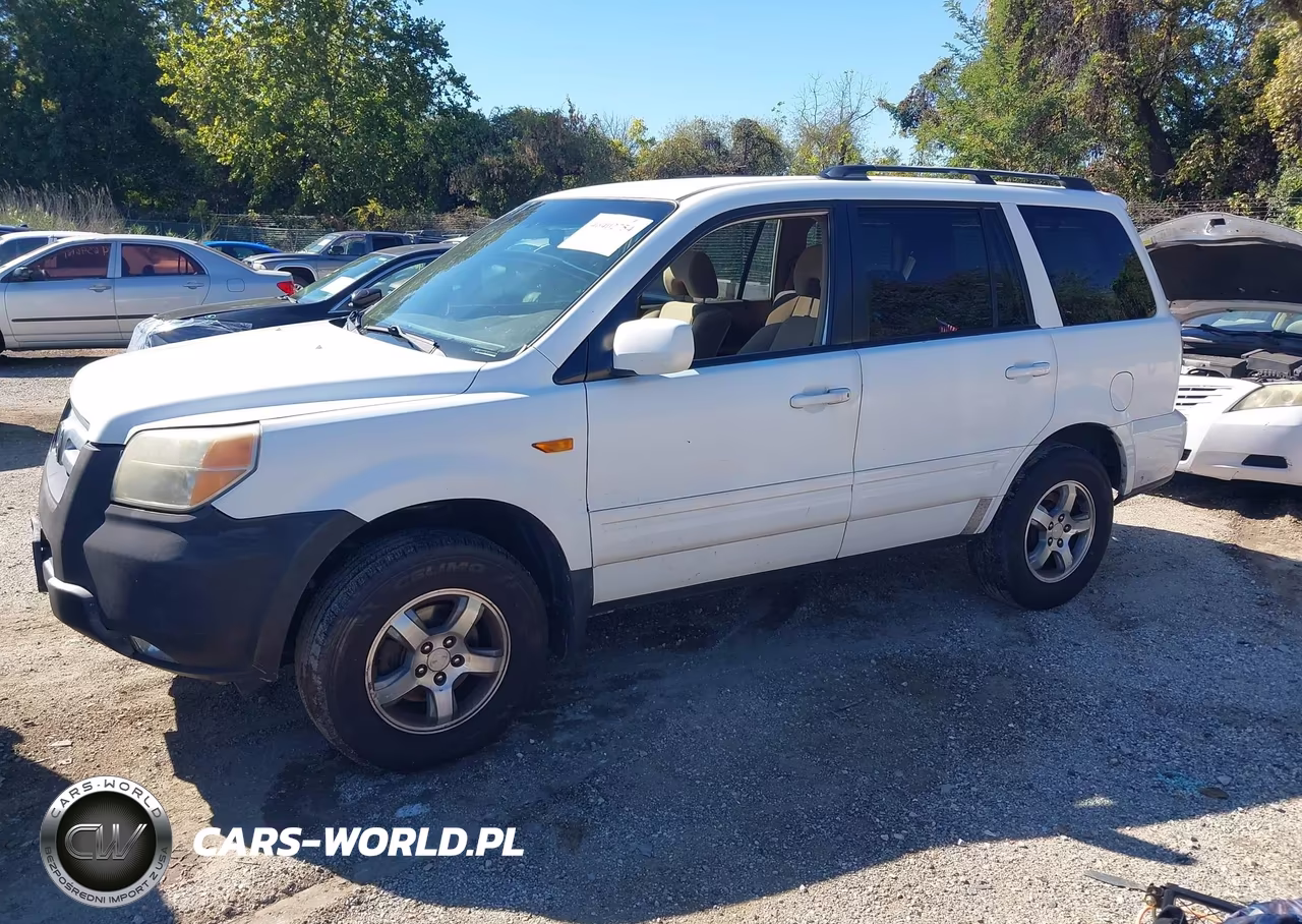 2007 Honda Pilot Ex VIN:5FNYF284X7B023320 - 2