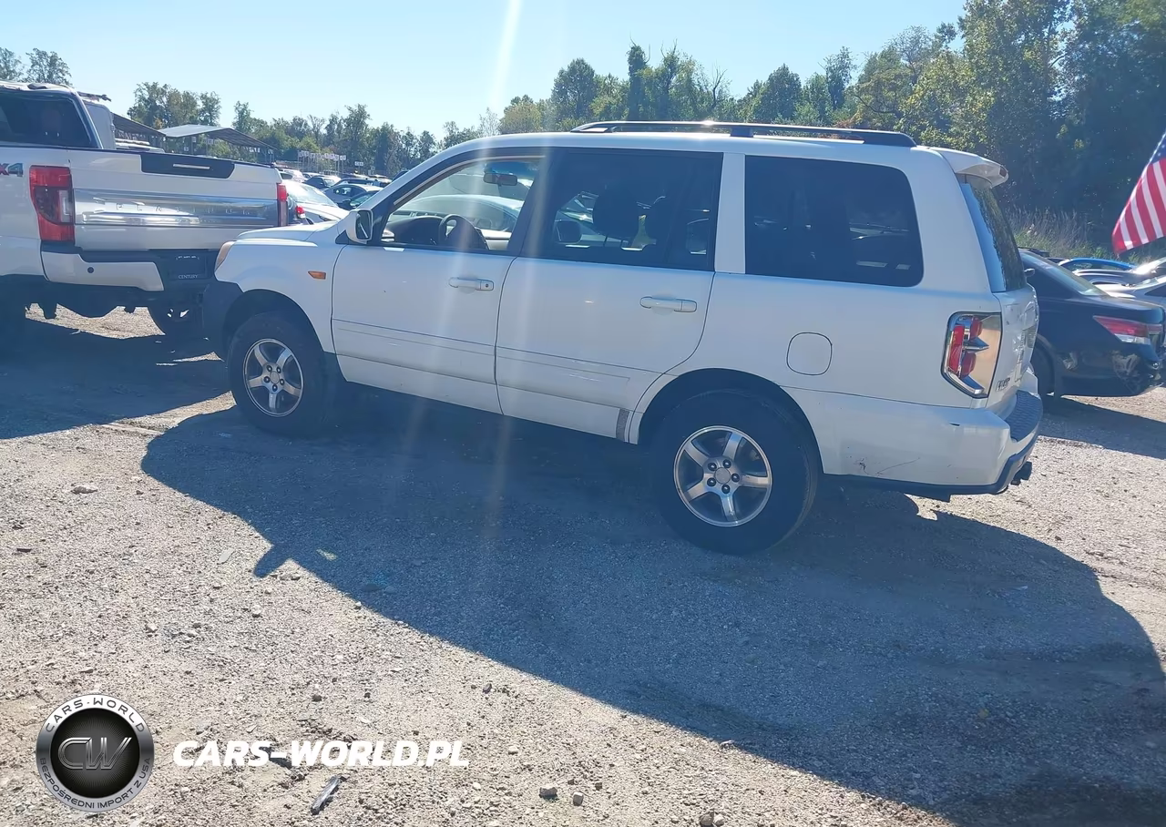 2007 Honda Pilot Ex VIN:5FNYF284X7B023320 - 3
