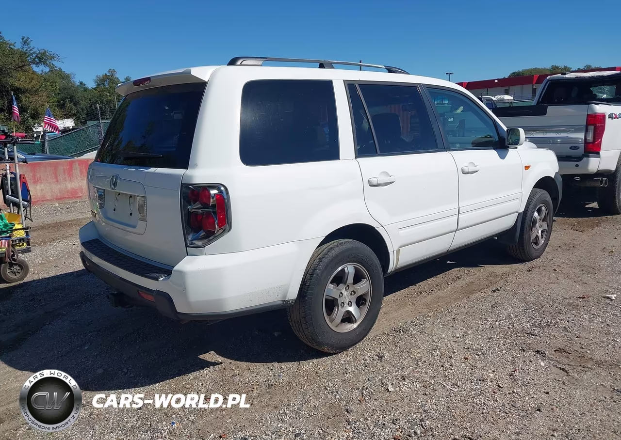 2007 Honda Pilot Ex VIN:5FNYF284X7B023320 - 4