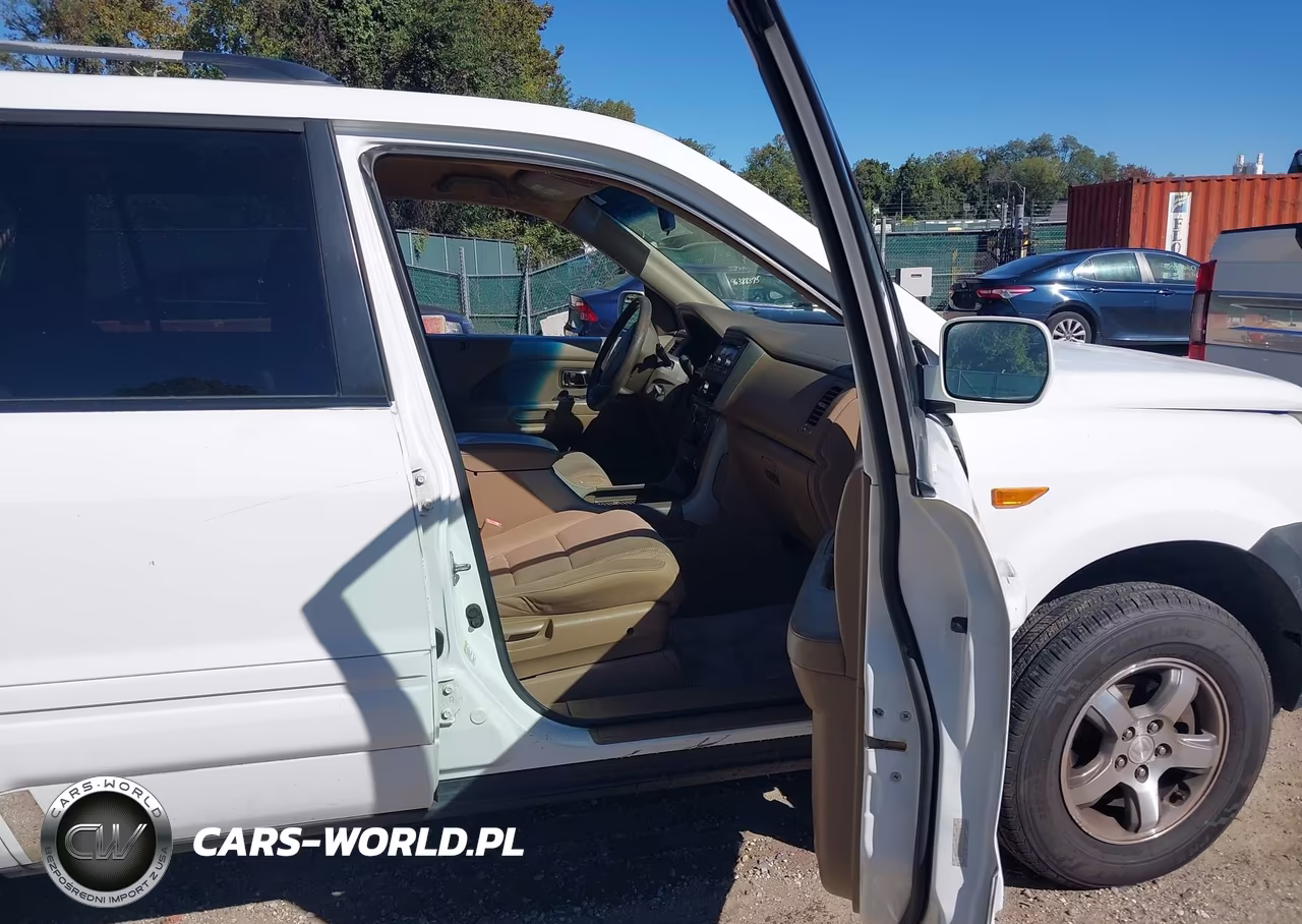 2007 Honda Pilot Ex VIN:5FNYF284X7B023320 - 5