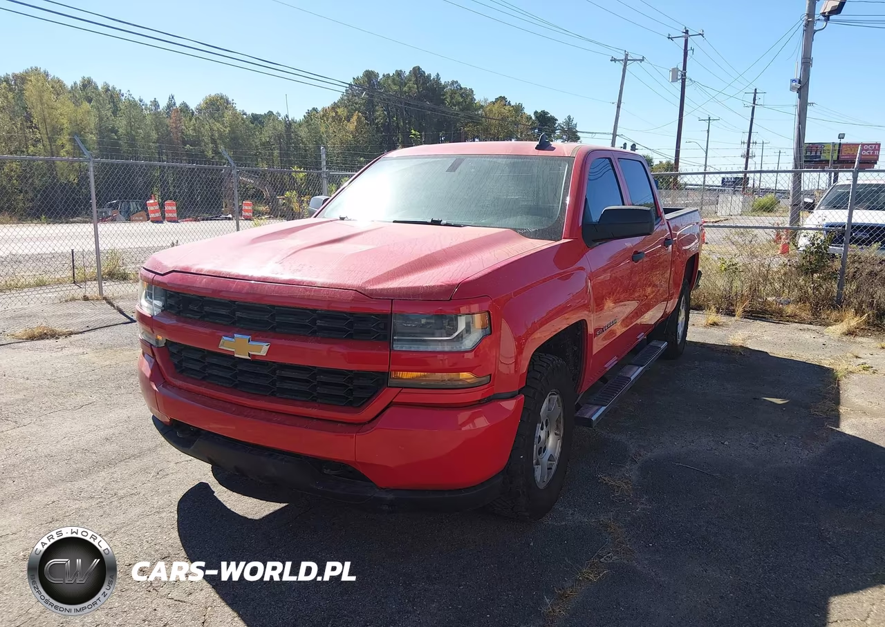 2018 Chevrolet Silverado C1500 Custom VIN:3GCPCPEH7JG248174 - 2