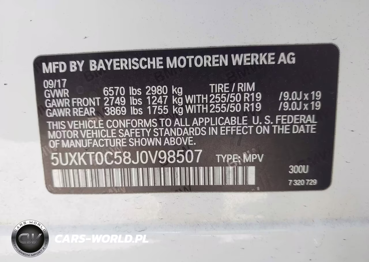 2018 BMW X5 Edrive xDrive40E Iperformance VIN:5UXKT0C58J0V98507 - 9