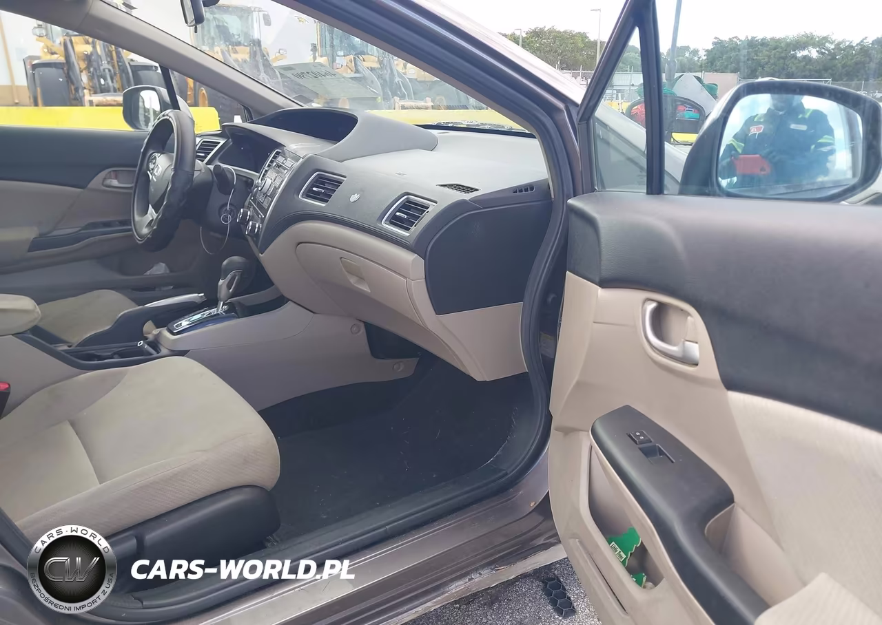 2013 Honda Civic Lx VIN:19XFB2F58DE040276 - 5