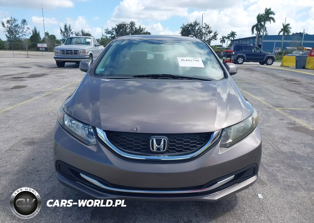 2013 Honda Civic Lx VIN:19XFB2F58DE040276 - 6