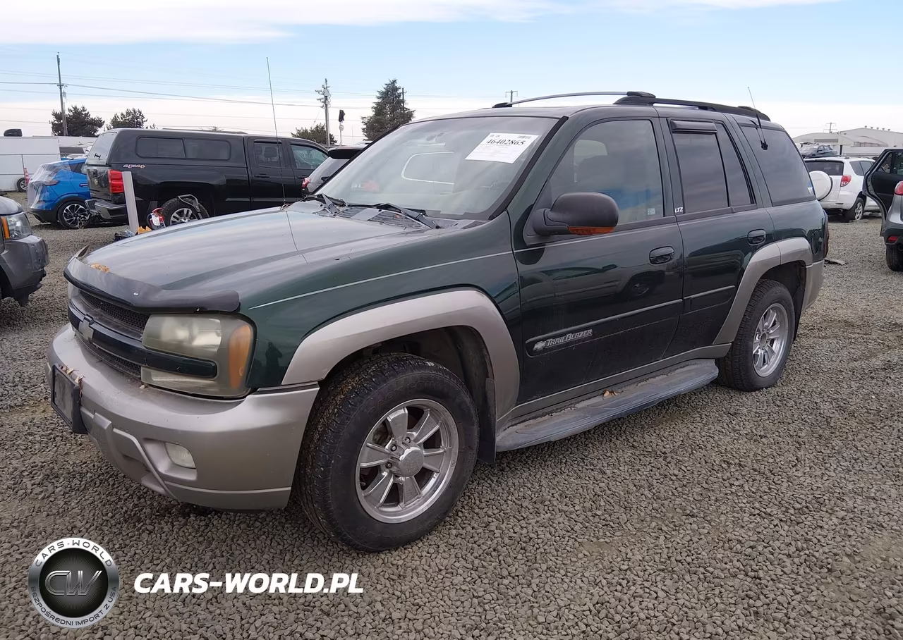 2002 Chevrolet Trailblazer Ltz VIN:1GNDT13S922369336 - 2