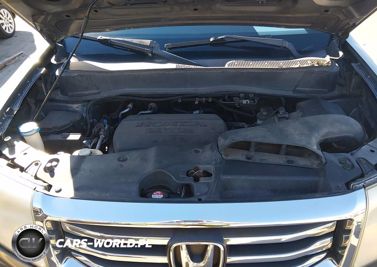 2012 Honda Pilot Ex-L VIN:5FNYF4H62CB027093 - 10