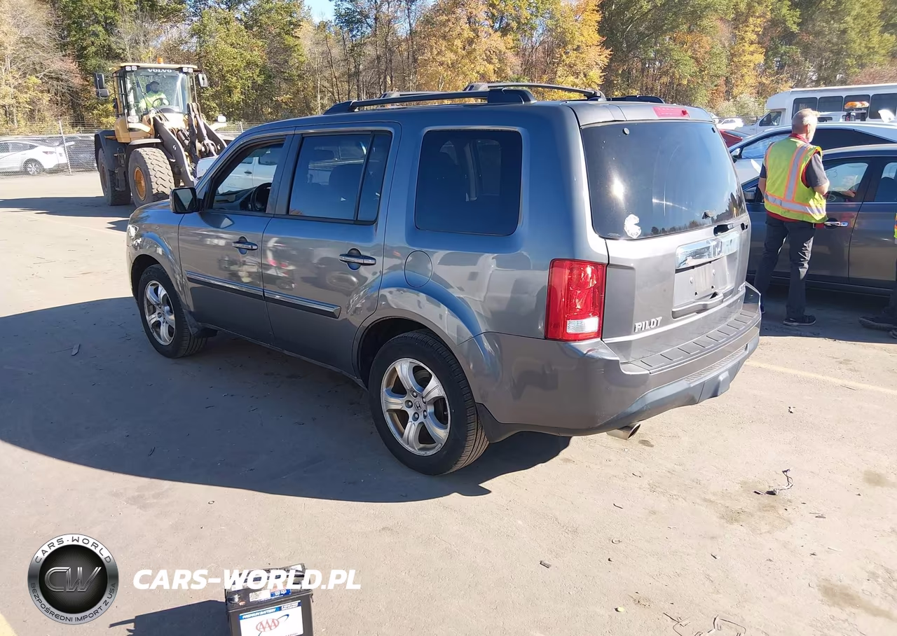 2012 Honda Pilot Ex-L VIN:5FNYF4H62CB027093 - 3