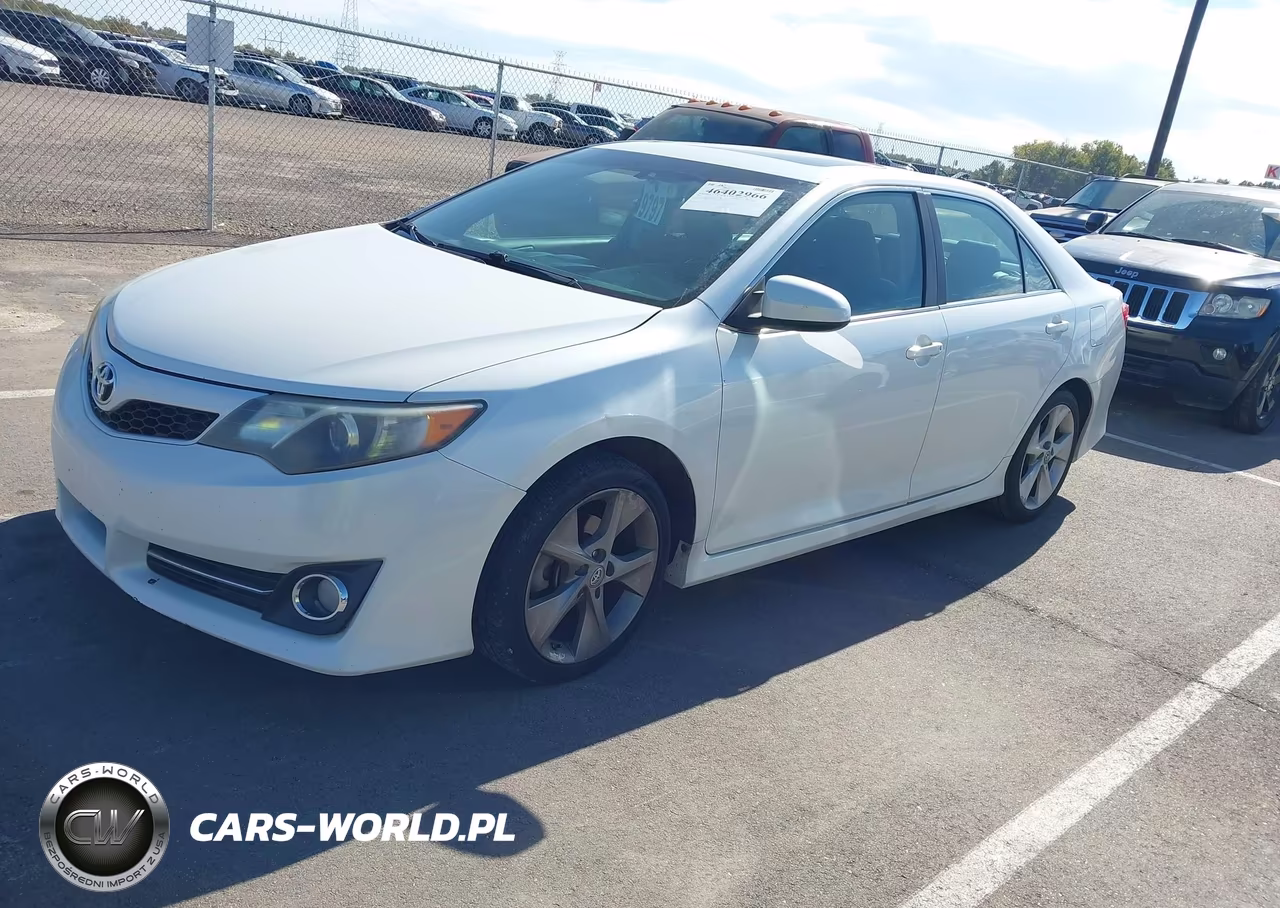 2012 Toyota Camry Se Limited Edition VIN:4T1BF1FK7CU622898 - 2