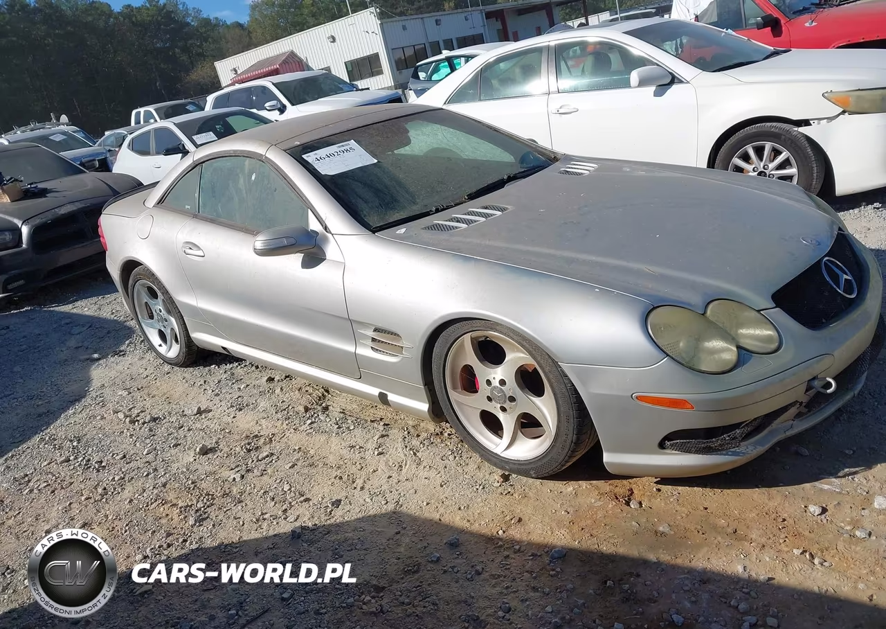 2004 Mercedes-Benz Sl 500 VIN:WDBSK75F74F066121 - 1