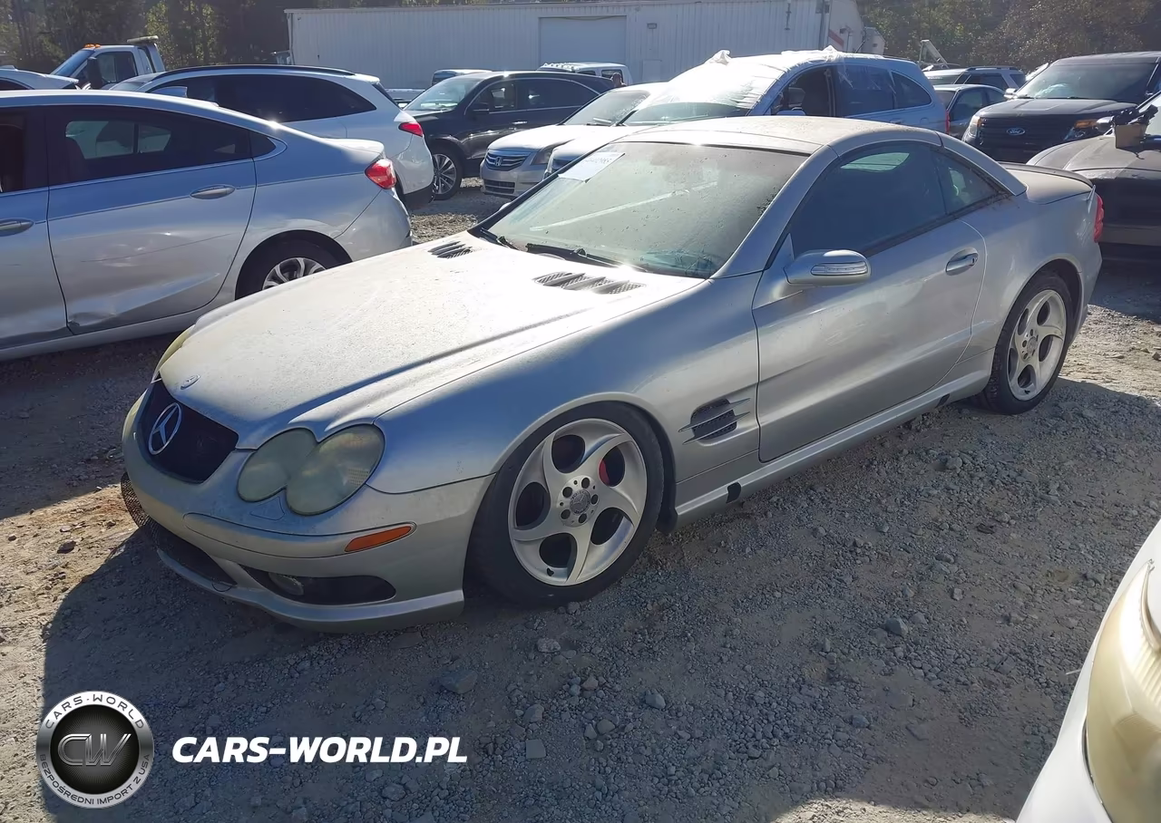 2004 Mercedes-Benz Sl 500 VIN:WDBSK75F74F066121 - 2