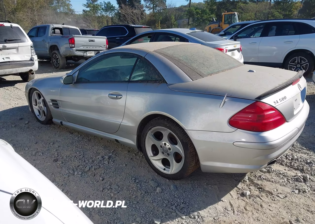 2004 Mercedes-Benz Sl 500 VIN:WDBSK75F74F066121 - 3