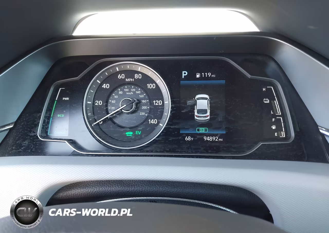 2020 Hyundai Ioniq Hybrid Blue VIN:KMHC65LC0LU220178 - 7