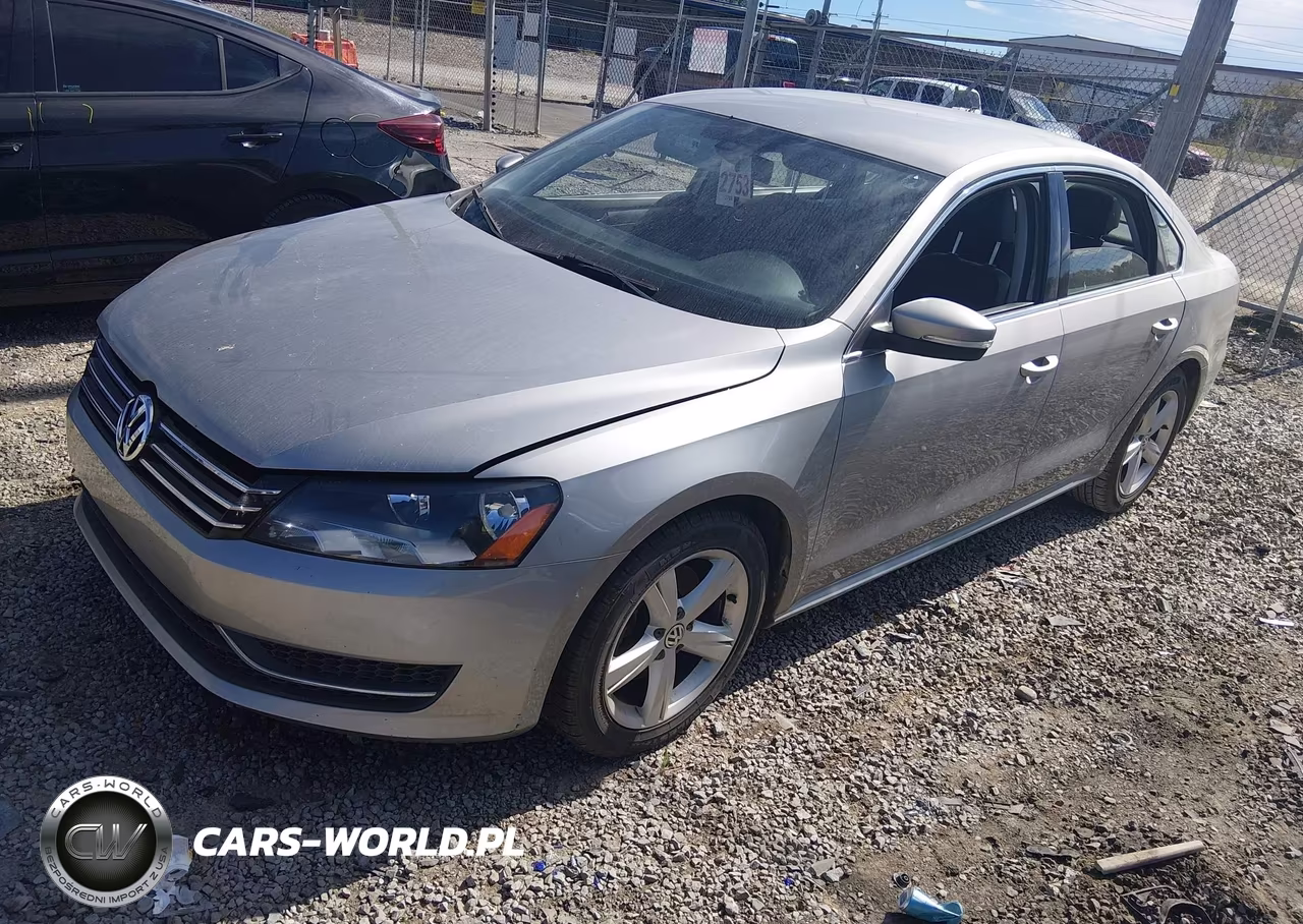 2013 Volkswagen Passat 2.5L Se VIN:1VWBH7A3XDC135913 - 2