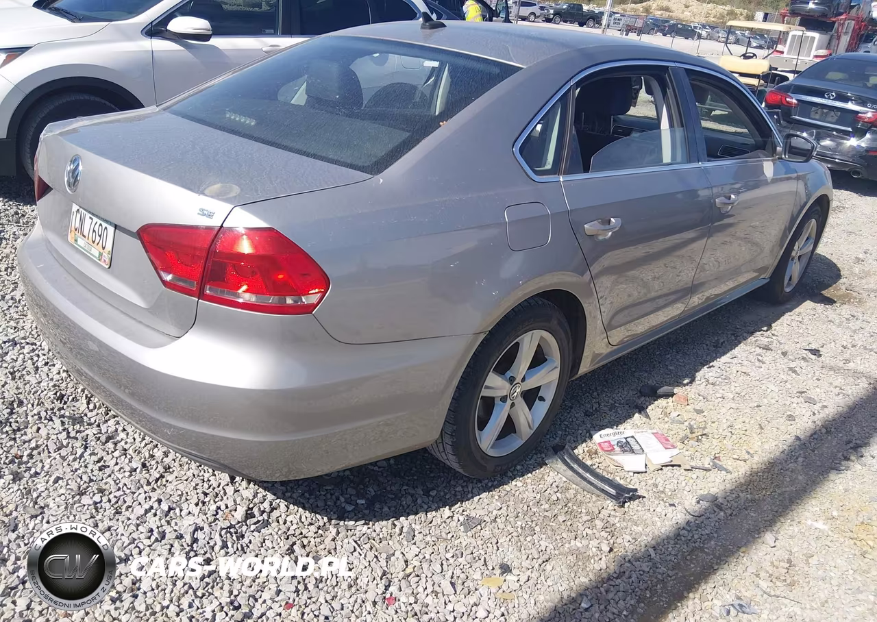2013 Volkswagen Passat 2.5L Se VIN:1VWBH7A3XDC135913 - 4