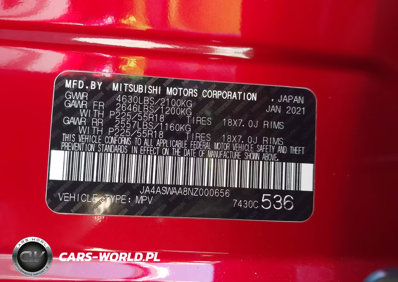 2022 Mitsubishi Eclipse Cross Se-Se Special Edition-Sel-Sel Special Edition VIN:JA4ASWAA8NZ000656 - 9