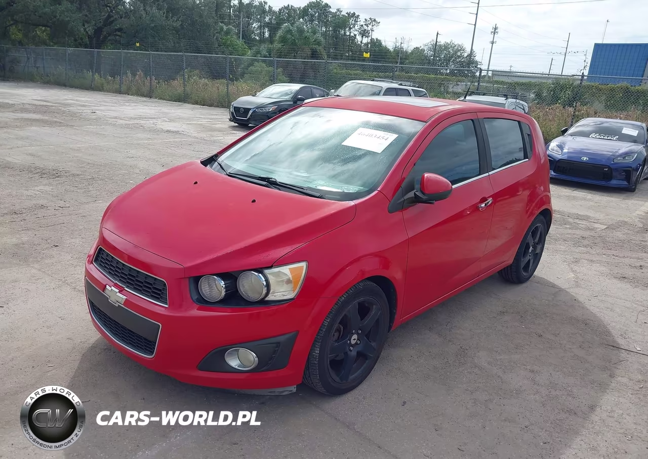 2012 Chevrolet Sonic 1Lz VIN:1G1JF6SB9C4193470 - 2