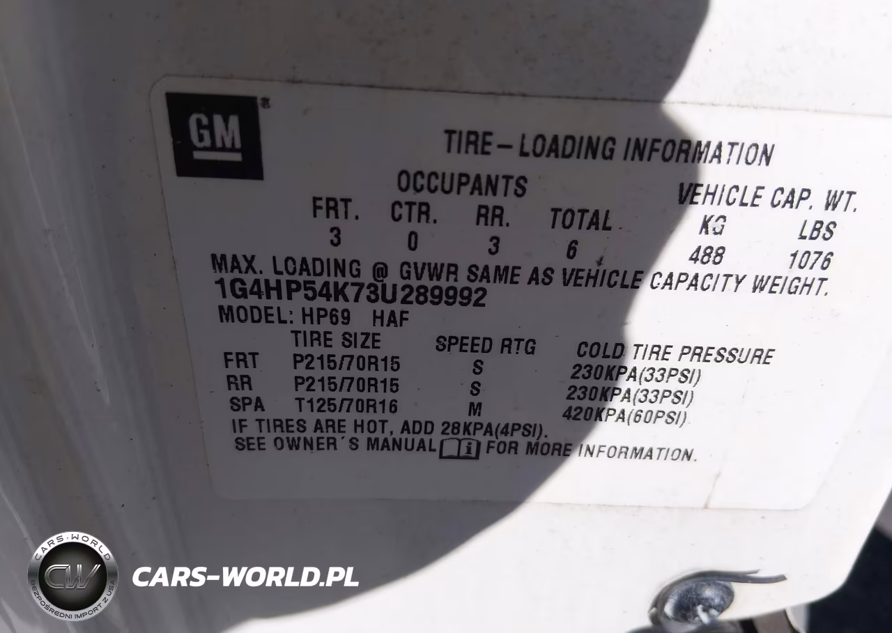 2003 Buick Lesabre Custom VIN:1G4HP54K73U289992 - 9