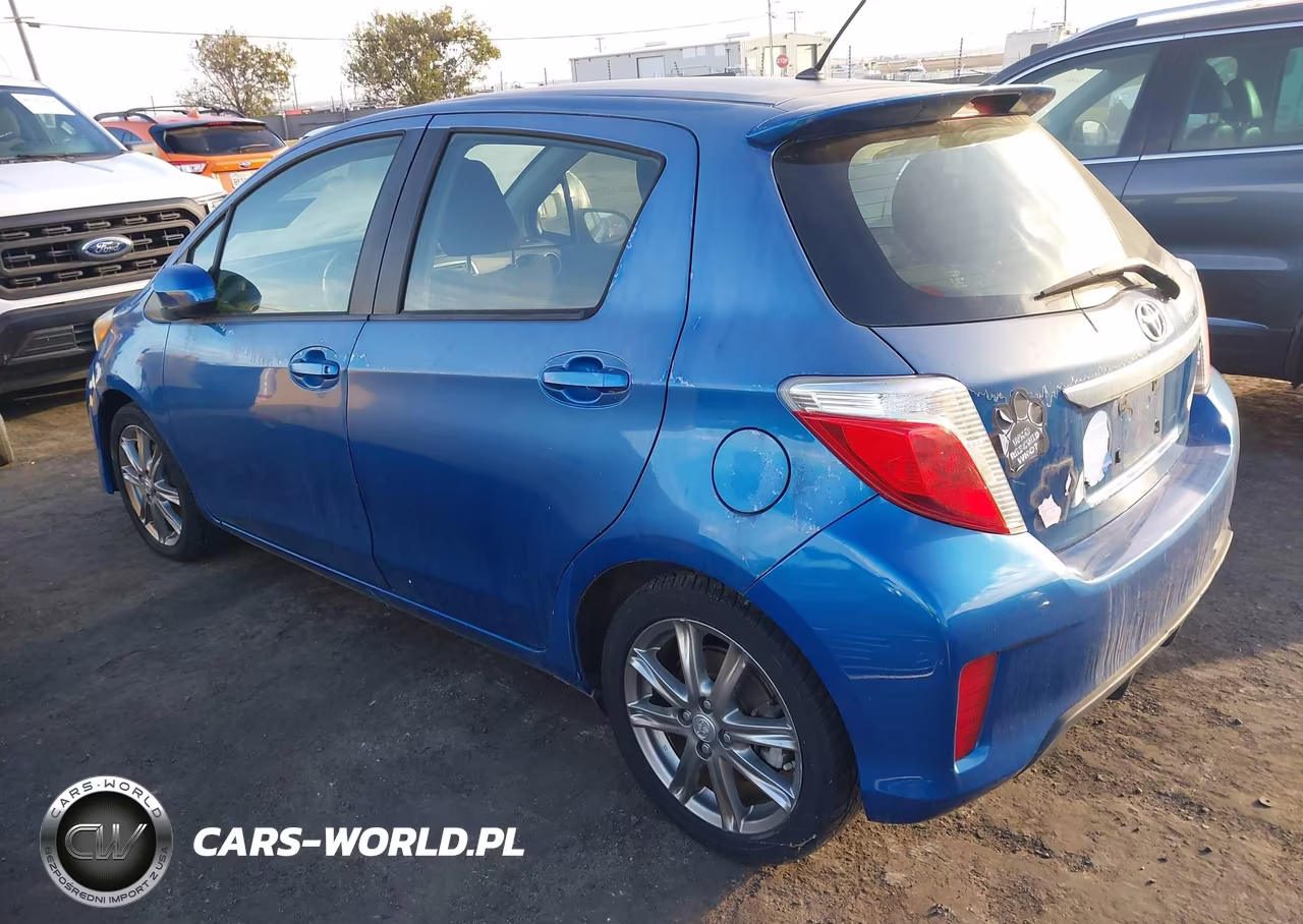 2012 Toyota Yaris Se VIN:JTDKTUD33CD539091 - 3