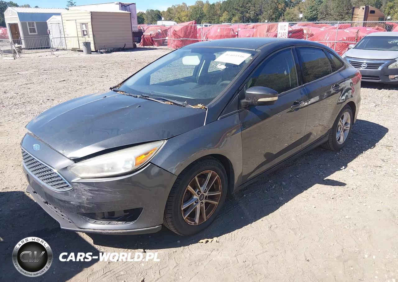 2015 Ford Focus Se VIN:1FADP3F26FL345134 - 2