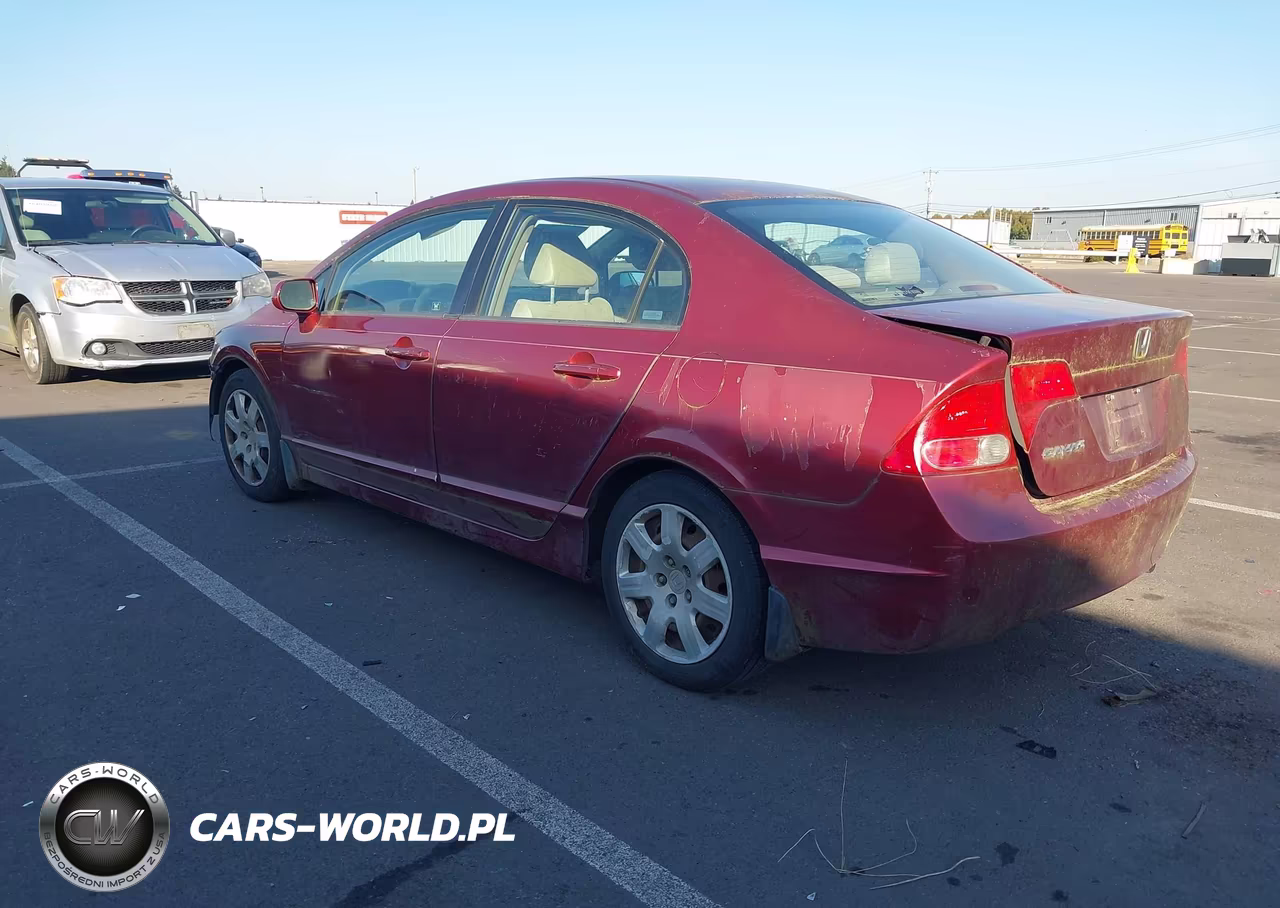 2007 Honda Civic Lx VIN:1HGFA16587L066323 - 3
