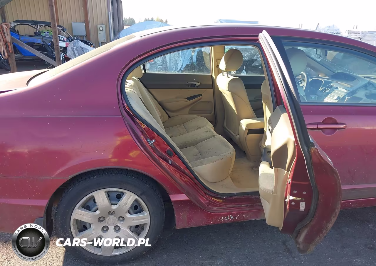 2007 Honda Civic Lx VIN:1HGFA16587L066323 - 8