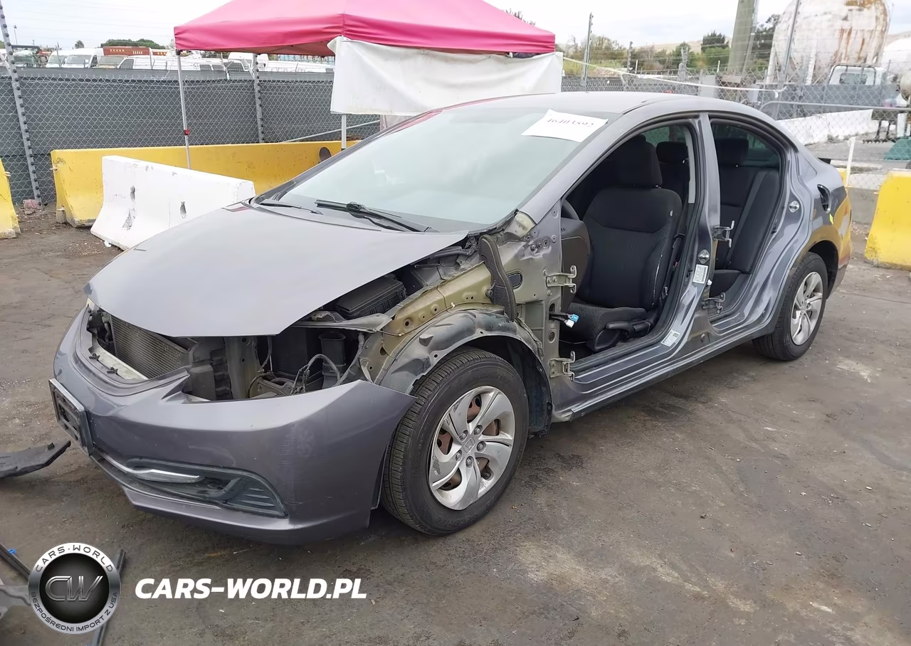 2015 Honda Civic Lx VIN:2HGFB2F54FH511865 - 2