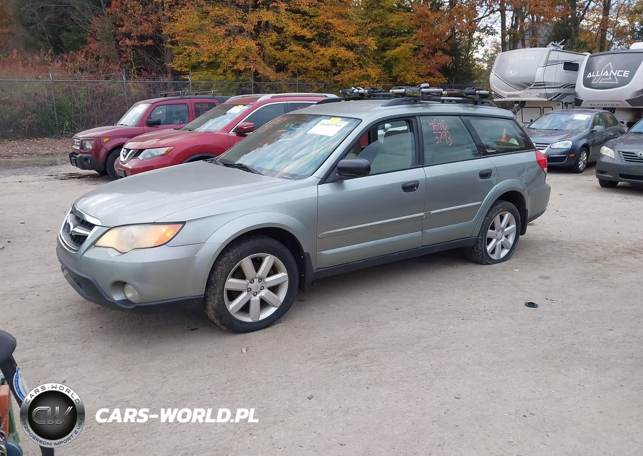2009 Subaru Outback 2.5I VIN:4S4BP61C097344606 - 2