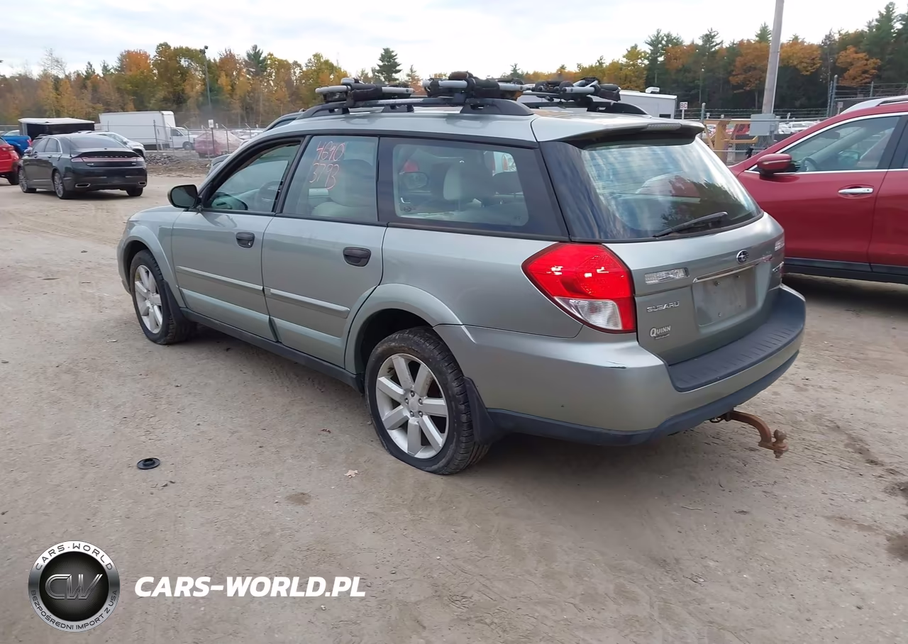 2009 Subaru Outback 2.5I VIN:4S4BP61C097344606 - 3
