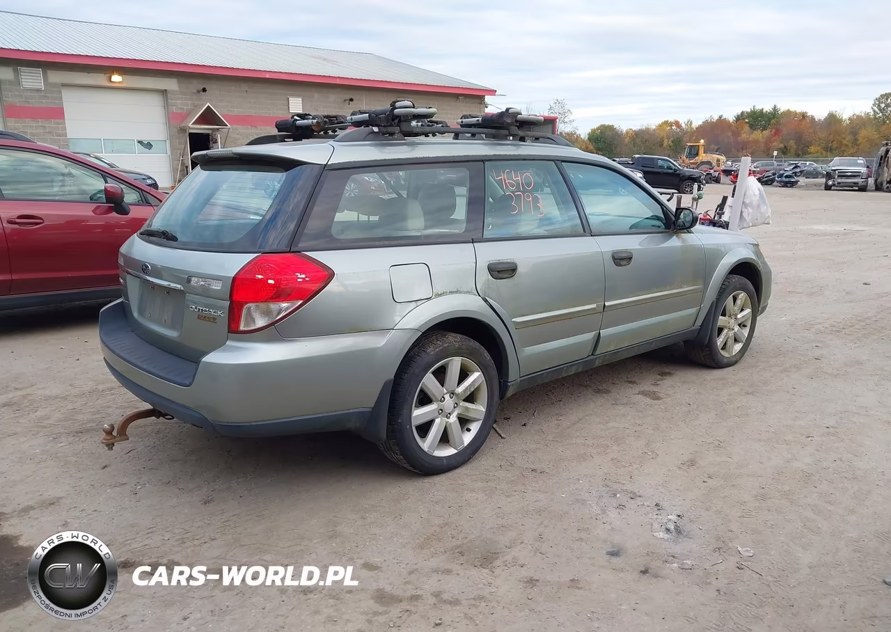 2009 Subaru Outback 2.5I VIN:4S4BP61C097344606 - 4